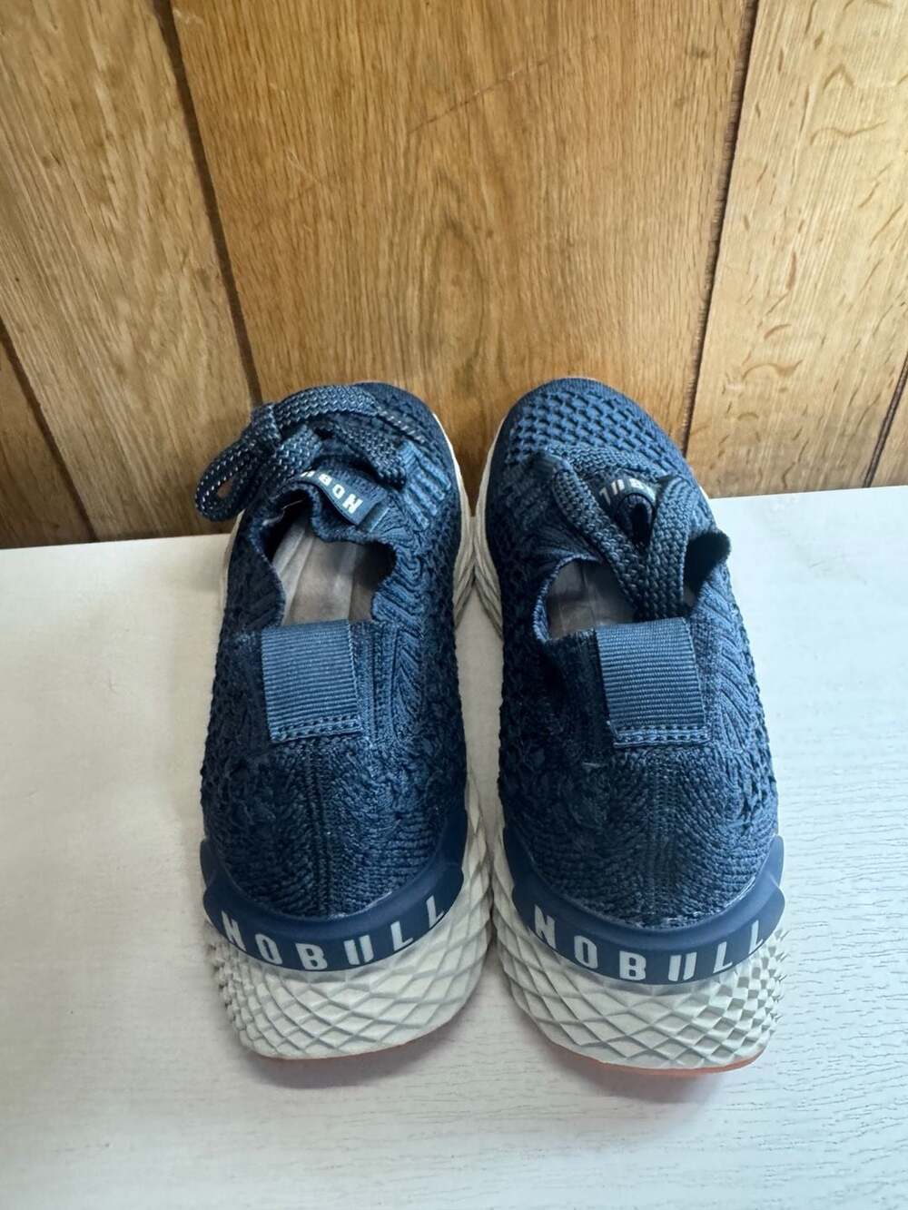 Nobull Knit Runner Size 7.5 Navy Blue